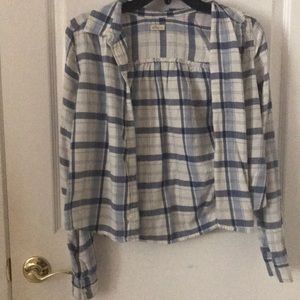 Light blue flannel